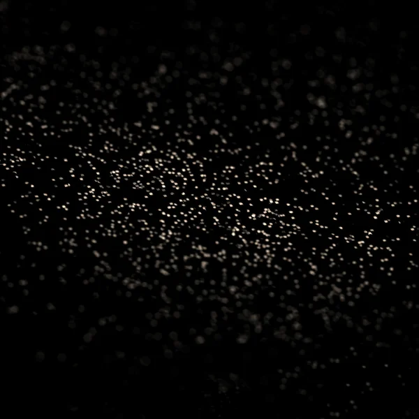 Abstract Golden splashes on black background. Gold sparkles over — Stock Photo, Image