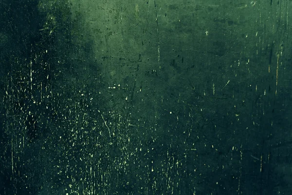 Fondo grunge de color verde antiguo / Primer plano de pared con textura oscura — Foto de Stock