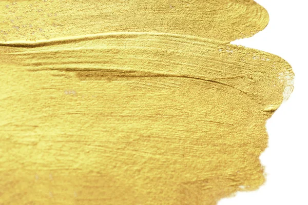 Золотой абстрактный ручной окрашенный золотой фон. Акварель M — стоковое фото