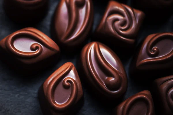 Σοκολάτα καραμέλα γλυκό ταπετσαρία — Φωτογραφία Αρχείου