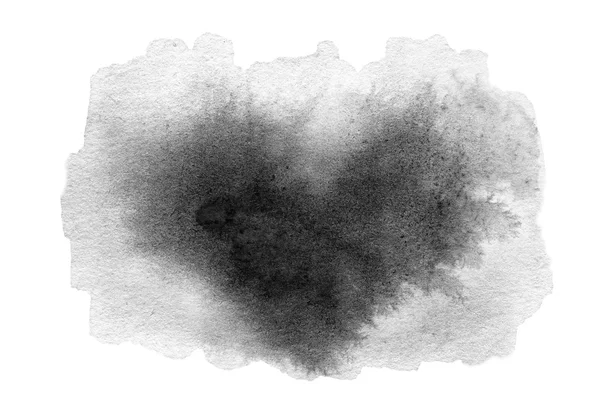 Forme de coeur Tache d'encre aquarelle — Photo