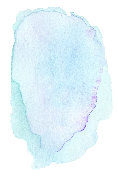 Watercolour Hand Painted ink spot — Stock Photo, Image