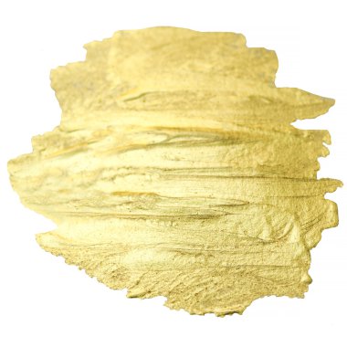 Altın suluboya damla