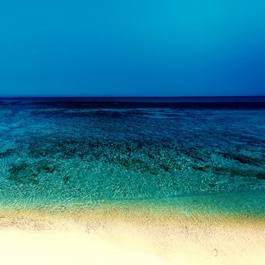 Güzel deniz manzarası 