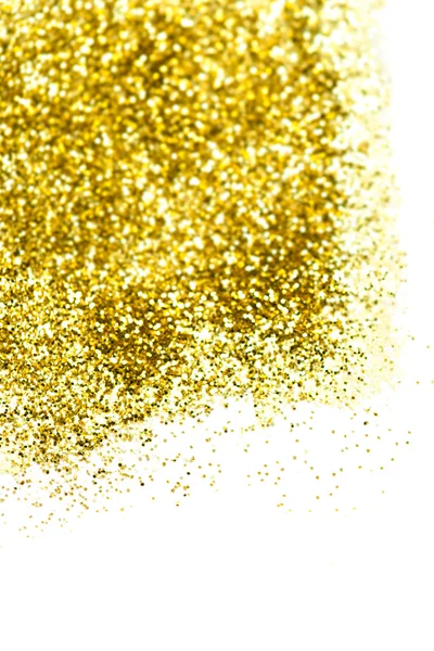 Golden Glitter Christmas background — Stock Photo, Image