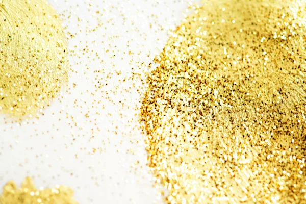 Golden glitter christmas background — стоковое фото
