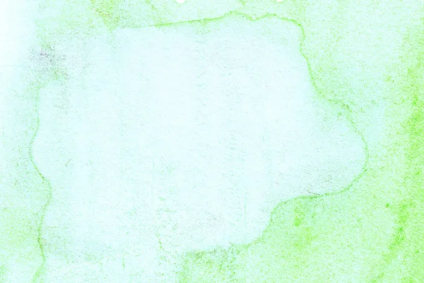 Fundo aquarela abstrato verde — Fotografia de Stock