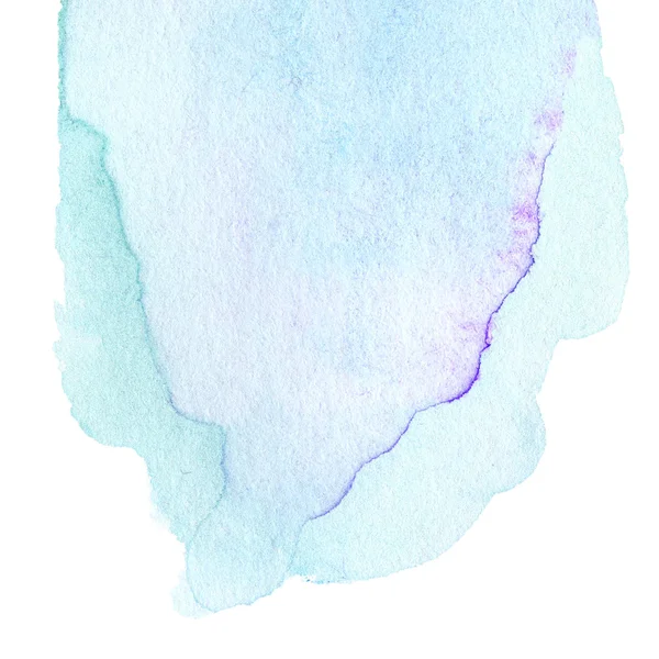 Abstrait bleu aquarelle fond — Photo