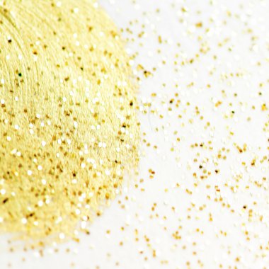 Altın metal dokulu folyo etkisi