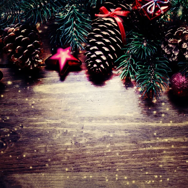 New Year decorative background — Stock Photo, Image