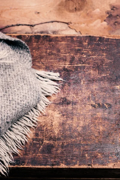 Strickschal aus Wolle — Stockfoto