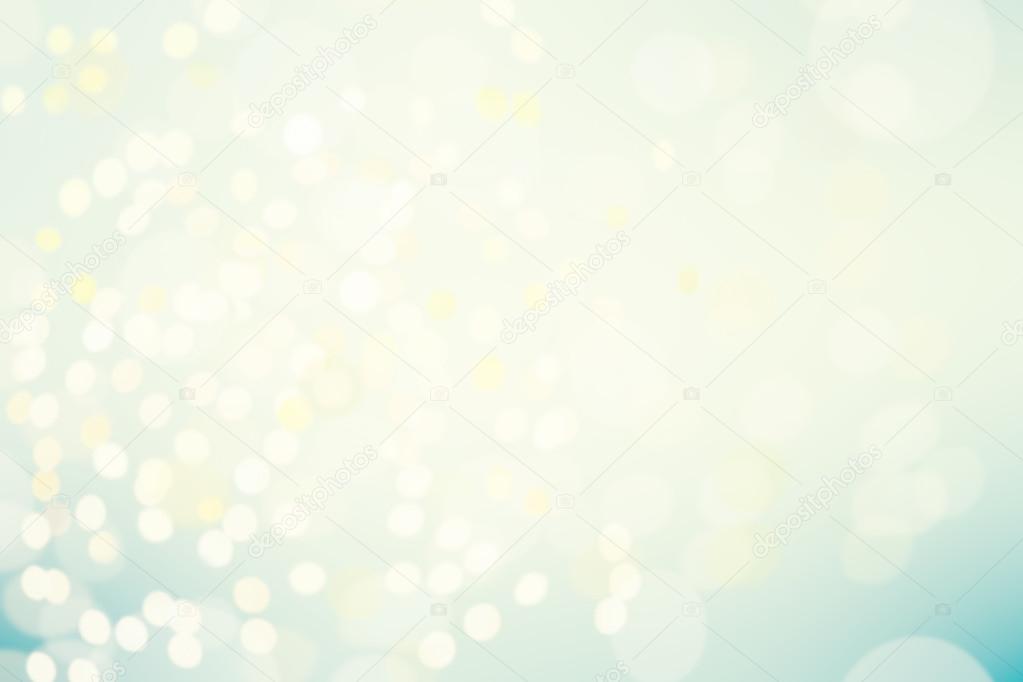 Abstract blue background with defocused lights. 