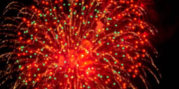 Astratto Sfondo Festivo Con Fuochi Artificio Scintilla Fuochi Artificio Vacanza — Foto Stock