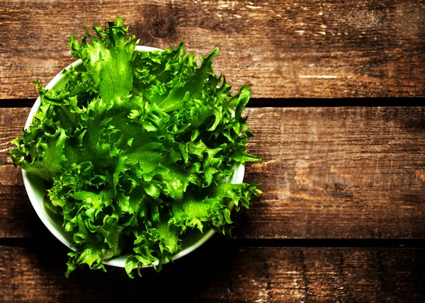 Ensalada de lechuga verde fresca — Foto de Stock