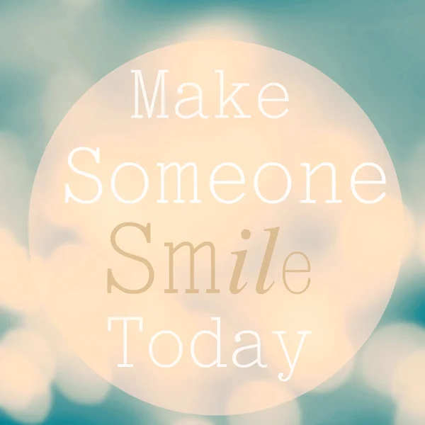 Hacer sonreír a alguien hoy —  Fotos de Stock