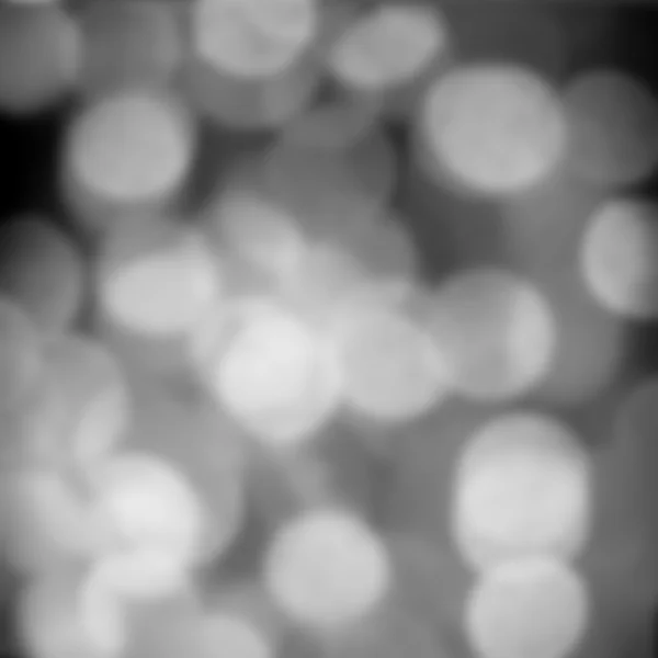 Bokeh preto desfocado — Fotografia de Stock