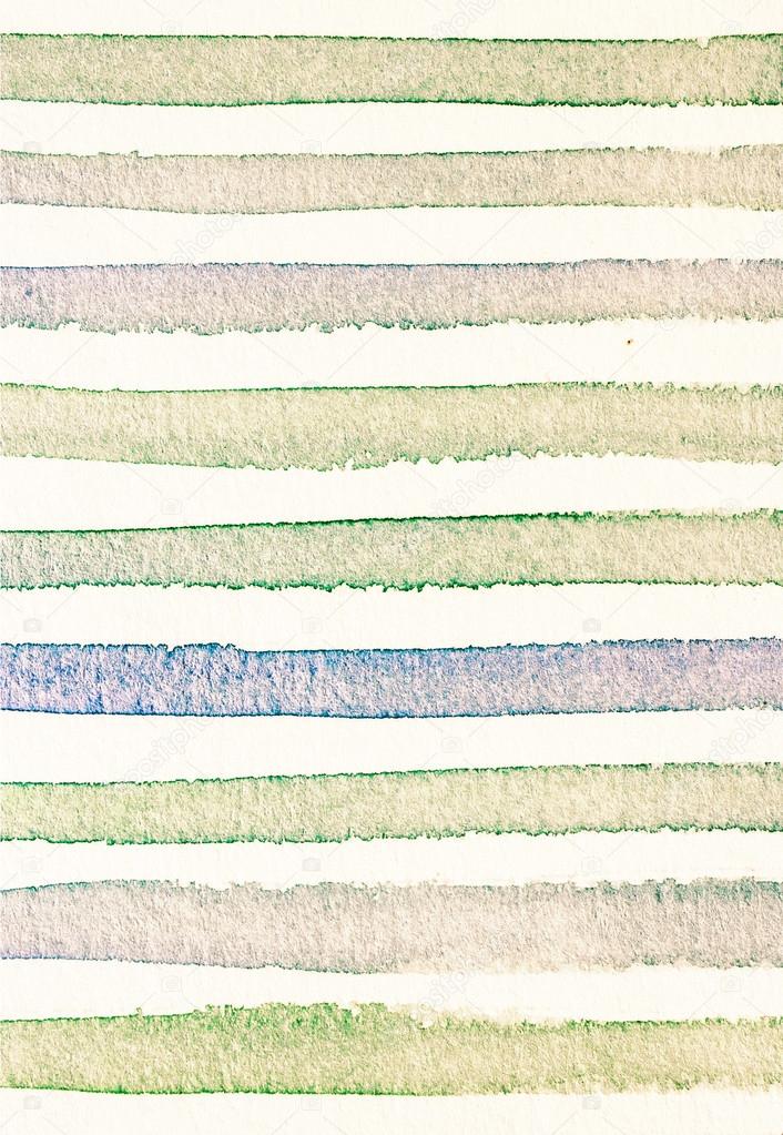 Abstract Watercolor striped background