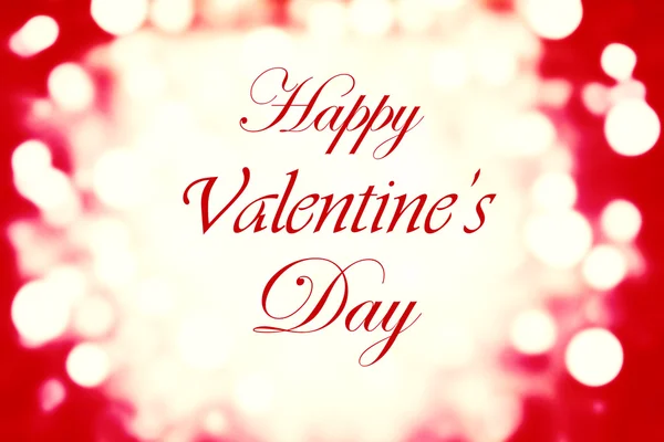 De dag van Valentijnskaarten belettering achtergrond — Stockfoto