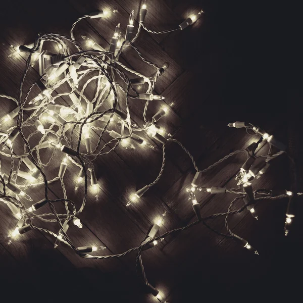 クリスマスライト｜garland — ストック写真