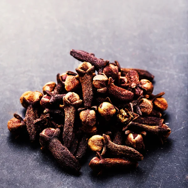 Dried cloves on a table Stock Picture