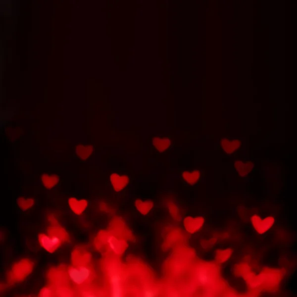Tło z czerwonymi sercami — Zdjęcie stockowe