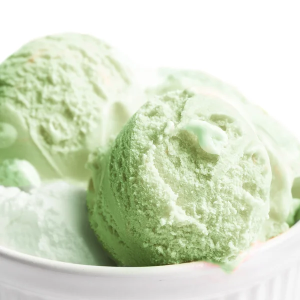 Scoop of Pistachio Ice Cream — Stock Photo, Image