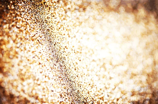 Glitter background with blinking lights and golden texture. — Stock Photo, Image