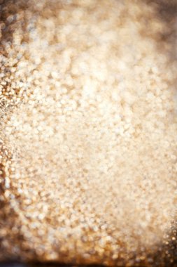 Altın şenlikli parlayan ışıklar