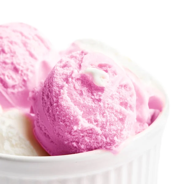 Belas bolas de sorvete — Fotografia de Stock