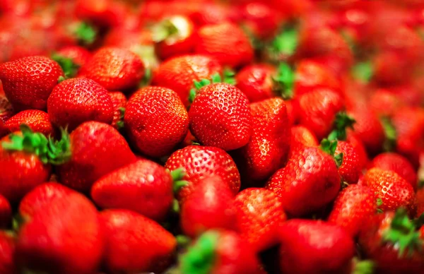 Strawberries  background close-up. — Stock Photo, Image