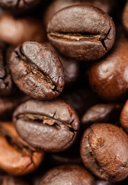 Geröstete Kaffeebohnen — Stockfoto