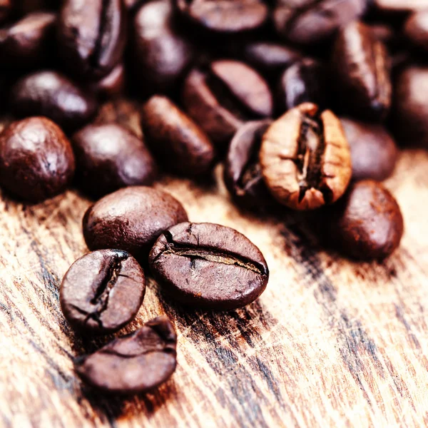 Granos de café negro —  Fotos de Stock