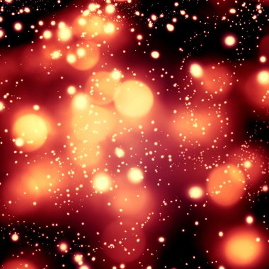 Parıldayan bulanıklık spot ışıklar