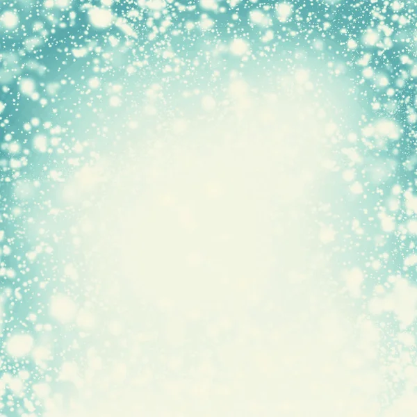 Snow Christmas abstracte achtergrond — Stockfoto