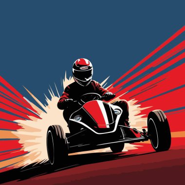 Çeşitli stillerdeki go-kart vektör resimleri çeşitli yaratıcı ihtiyaçları karşılamak için farklı sanatsal yaklaşımlarla resimlenmiş küçük yarış kartları sergiliyor