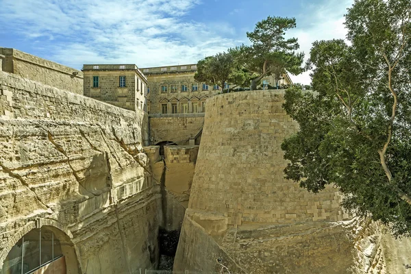 Valletta stare pałace — Zdjęcie stockowe