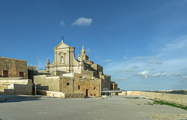Citadele Church of Victoria in Malta — Stock Photo, Image
