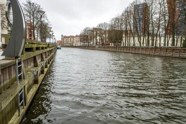 Dane floden i Klaipėda — Stockfoto