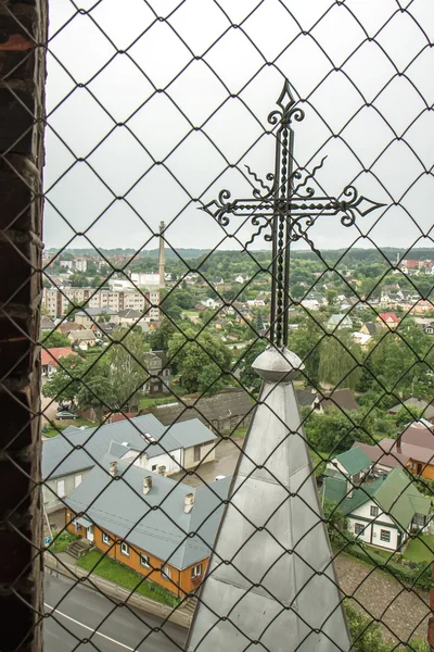 Vista desde la ventana de la Iglesia — Foto de Stock