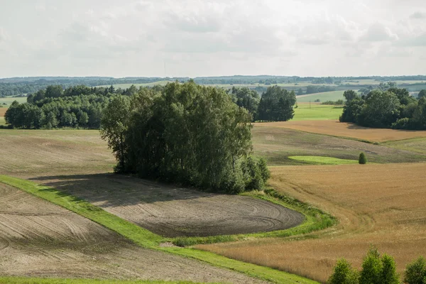 Campos de cima — Fotografia de Stock