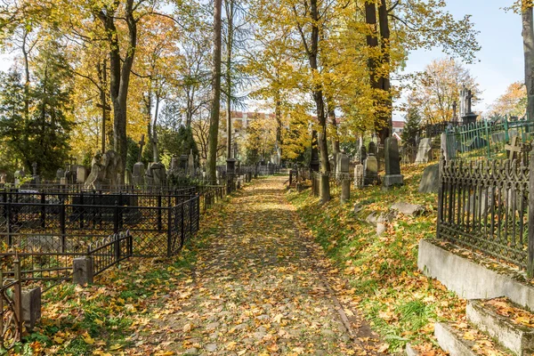 Cemitério em Vilnius — Fotografia de Stock