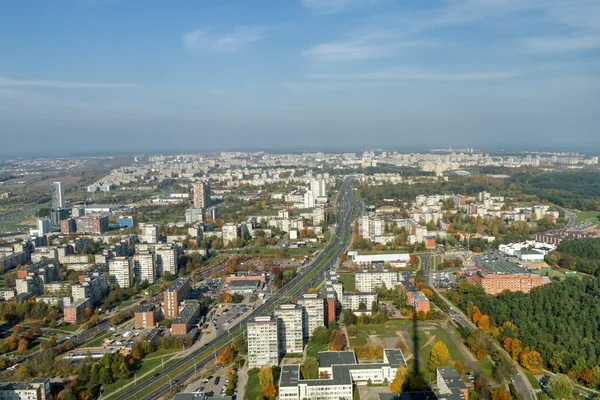 stock image Vilnius view