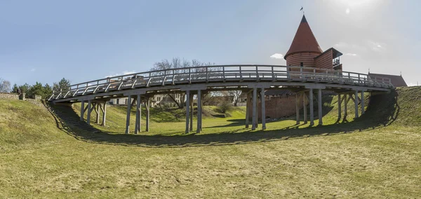Castello di Kaunas panorama — Foto Stock