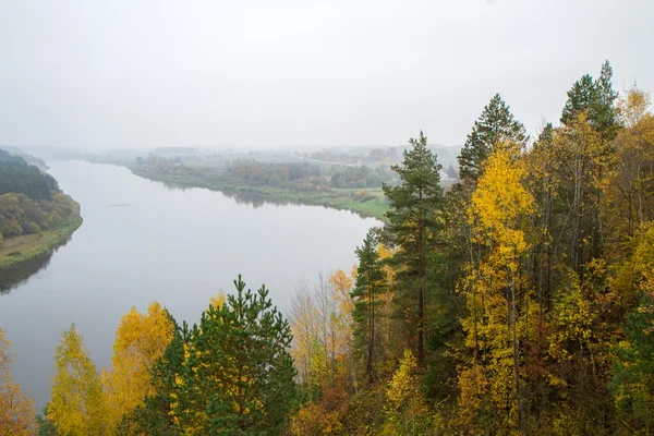 Rivière en automne — Photo