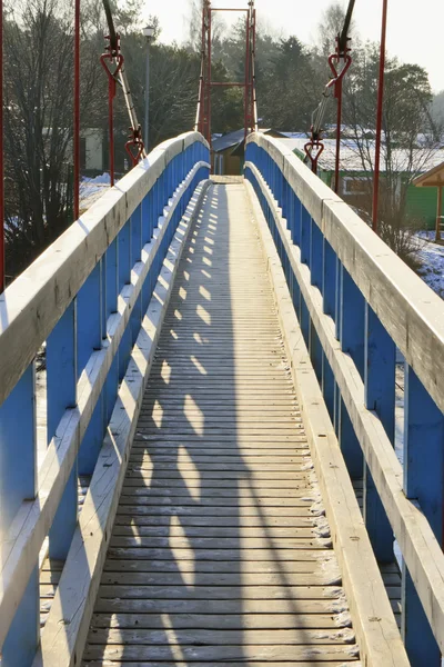 Narrow bridge — Stock Photo, Image