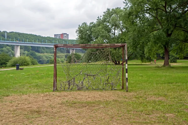 Football gateway — Stock Photo, Image
