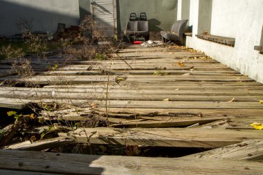 bir shotgunboards ile avlu