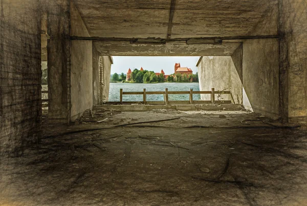 Edificio en ruinas — Foto de Stock