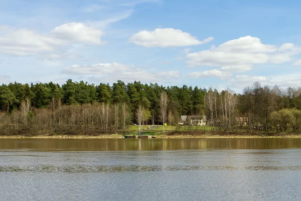 Nemunas near Birštonas resort — Stock Photo, Image