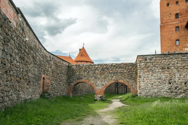 Castle courtyard — Stock Photo, Image